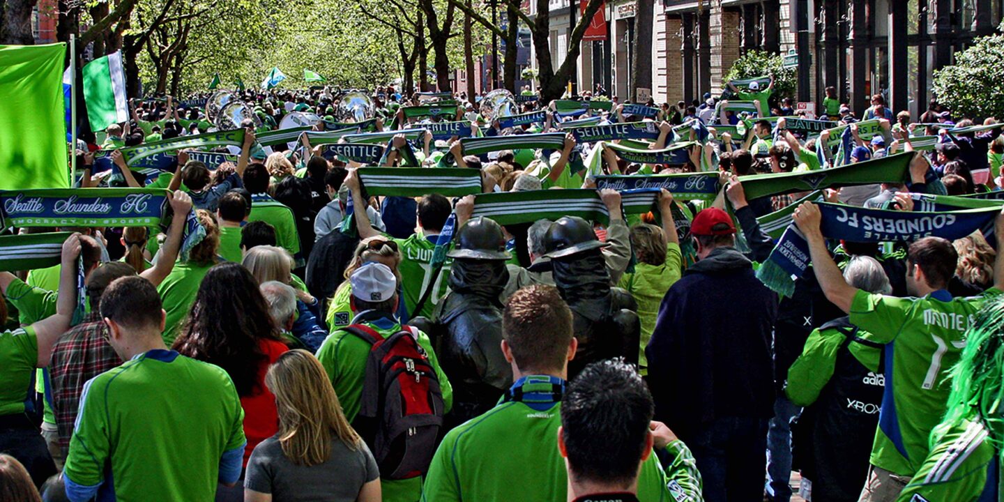 Seattle Sounders March to the Match
